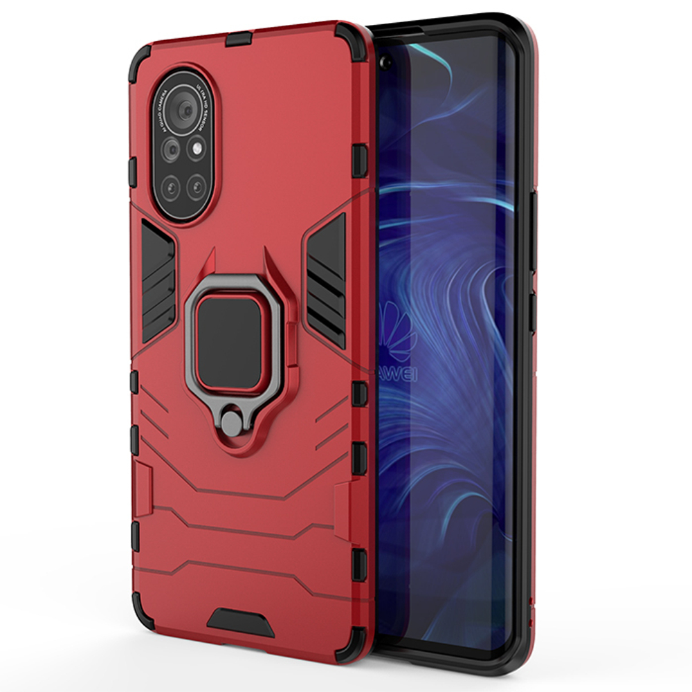 Противоударный чехол с кольцом Panther Case для Huawei Nova 8