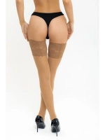 Чулки 2шт широкая резинка эротические кружевные под пояс