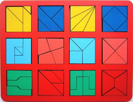 Сложи квадрат Никитина 2 уровень (Макси)