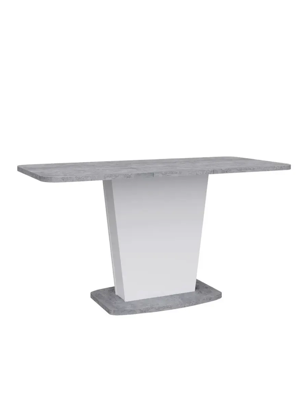 Стол кухонный Белый Комфорт 110(145)х68х75 см