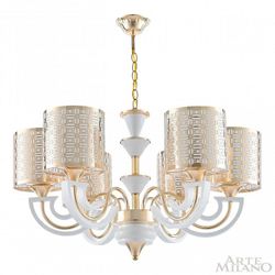 Подвесная люстра Arte Milano Florentia-8857 308857/6 Wh/Gd
