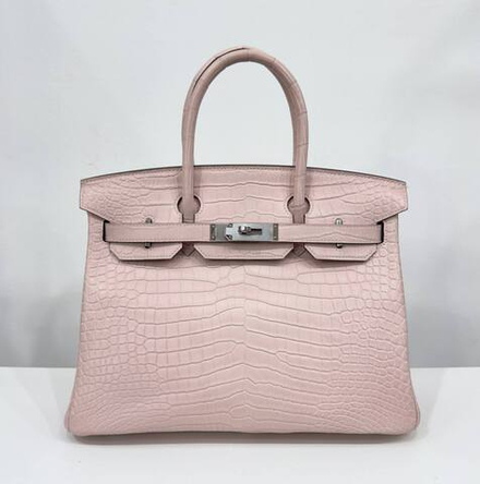 Сумка Hermes из кожи крокодила 35 см