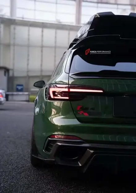 Карбоновый обвес для AUDI RS4 B9 2018+ Ауди аэродинамический обвес