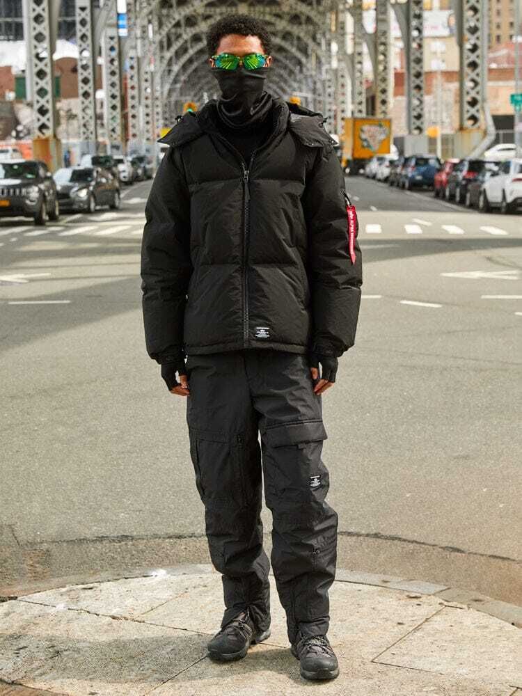 Куртка Alpha Industries Puffer Parka Black