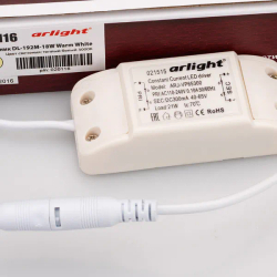 Светильник DL-192M-18W Warm White (Arlight, IP40 Металл, 3 года) 020116