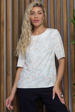 Блуза Джоан (молочная) Б13083-16М LT Collection