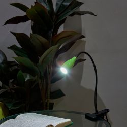 ULM-D501 4W-4000K GREEN Светильник настольный светодиодный прищепка. Механический выключатель. Зеленый. TM Uniel