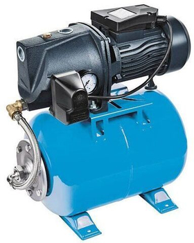 Насосная станция UNIPUMP AUTO JSW 55-S (24 л, нержавеющая сталь)