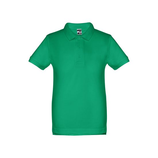 THC ADAM KIDS. Детское хлопковое поло с короткими рукавами (унисекс)