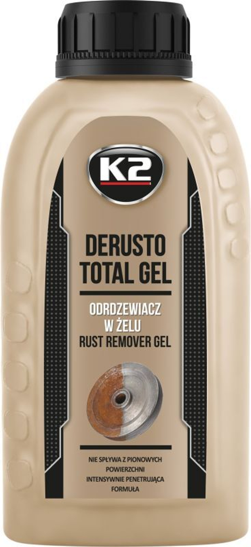 СРЕДСТВО ДЛЯ УДАЛЕНИЯ РЖАВЧИНЫ К2 DERUSTO TOTAL GEL 250МЛ