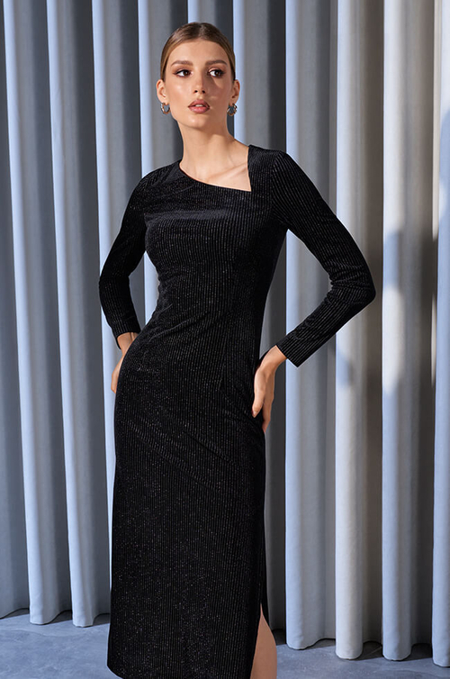 51532 Платье женское (черный)