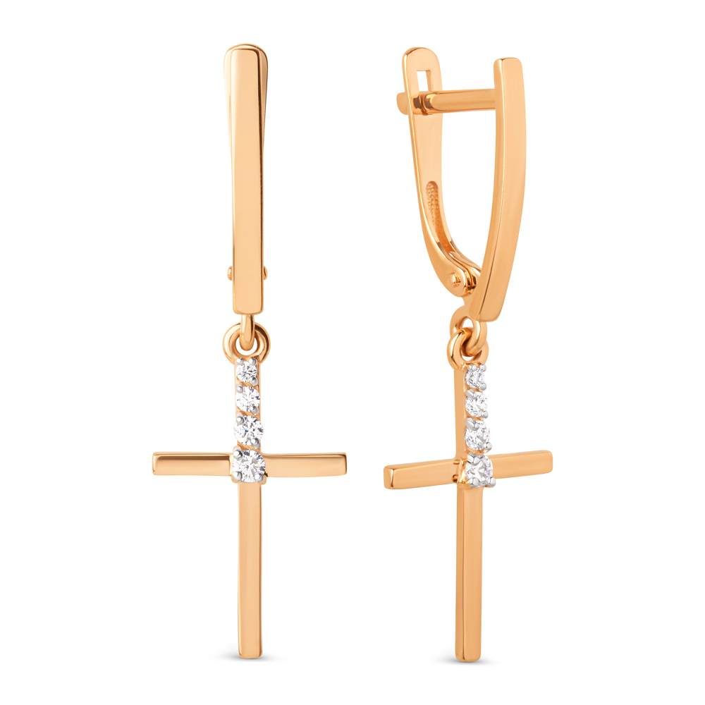 Серьги из золота 585 пробы