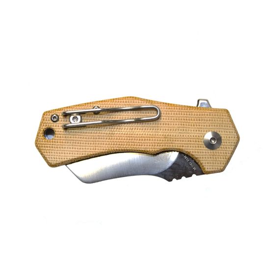 Складной нож FOX knives FX-540 NA ITALICO c клинком из стали Böhler M390 Microclean®, рукоять микарта / Stainless Steel