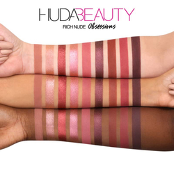 HUDA BEAUTY Obsessions Nude Rich палетка теней