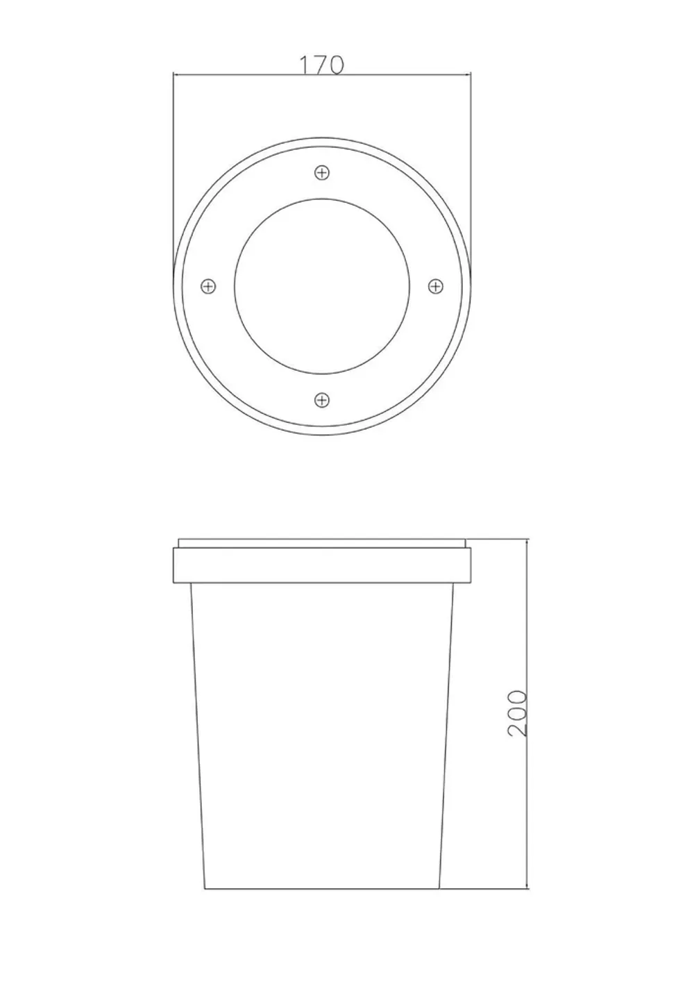 Тротуарный светильник Arte Lamp PIAZZA