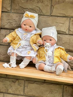 Набор Кукол 2шт Marina and Pau 40cм Pitus (M585)