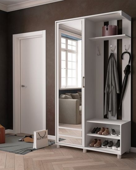 Прихожая ЛАРГО-2 белый