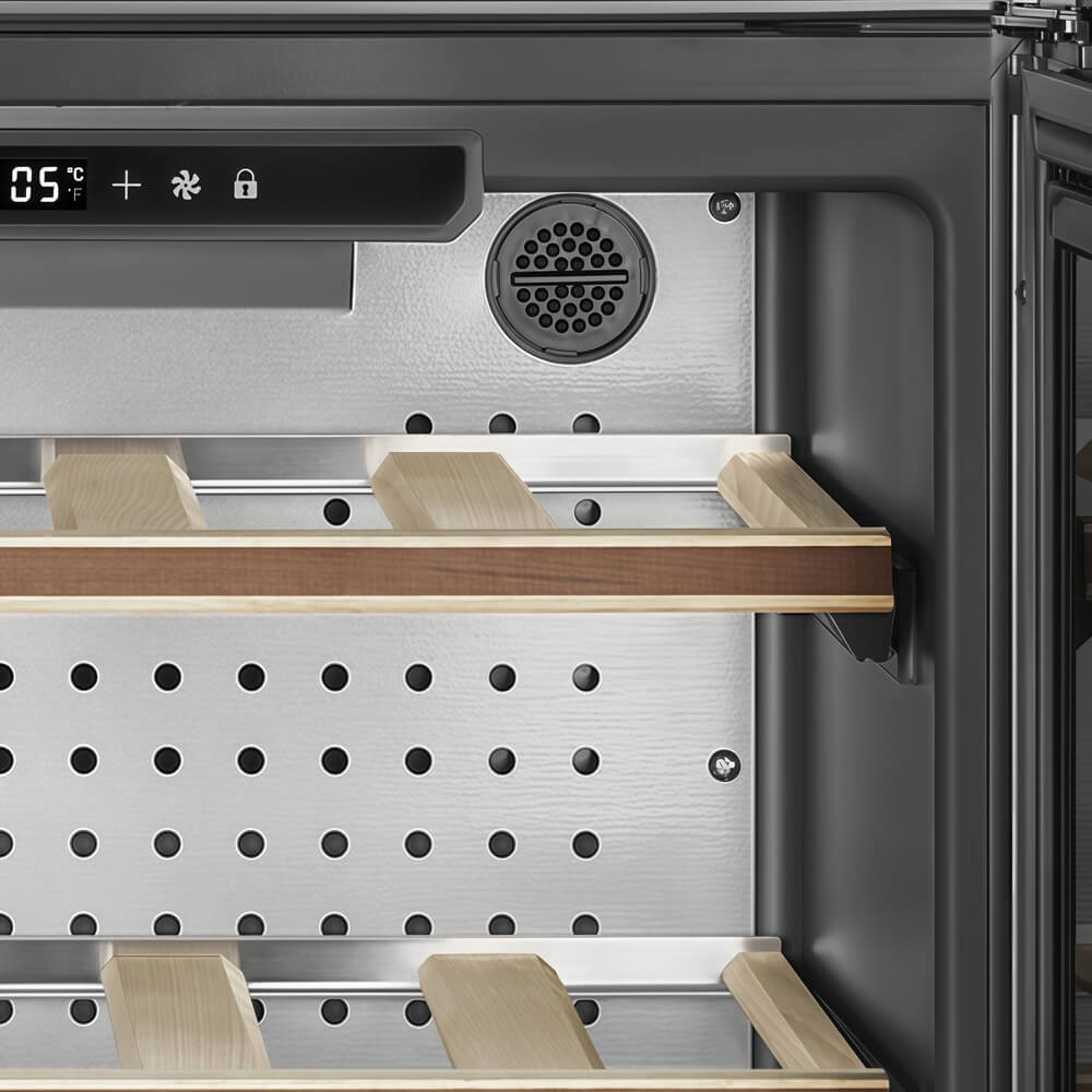 Встраиваемый винный шкаф Smeg CVI320XE