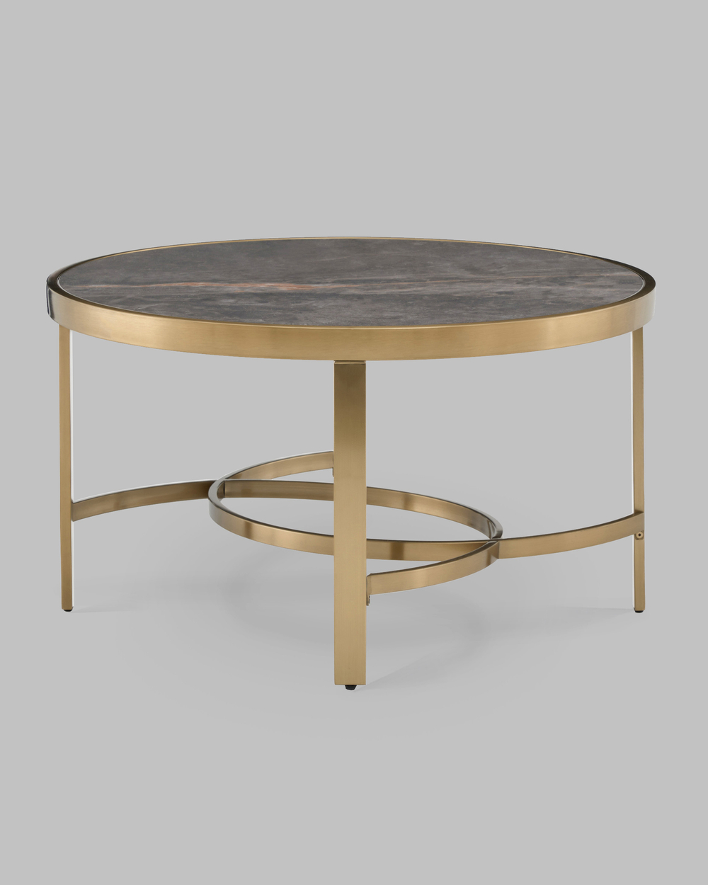 Журнальный столик Адриана 80*80 см серая керамика