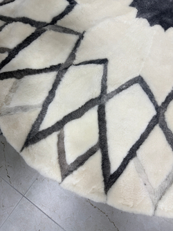 Ковер шкура натуральная овчина меховой