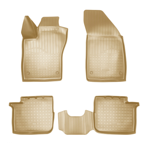 Ковры в салон Norplast/Unidec для Fiat Egea в кузове SD (2015-), Бежевый, арт.NPA11-C21-865-B