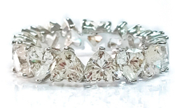 Кольцо ювелирное, серебро, с фианитами