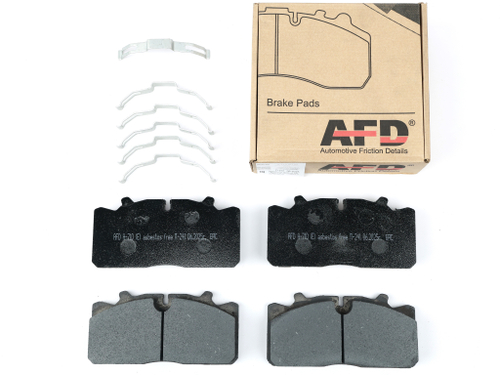 Колодка дискового тормоза (A-710)(02) системы: WABCO; PAN 17 а/м Газон NEXT, ПАЗ ВЕКТОР NEXT, Renault Trucks, Iveco (с установочным комплектом: пружинки) (к-т 4шт.) WVA 29088 (AFD)