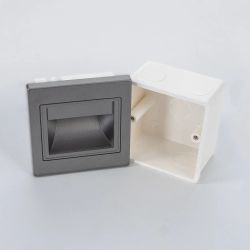 Citilux Скалли CLD005K1 LED Встраиваемый светильник лестничный Графит