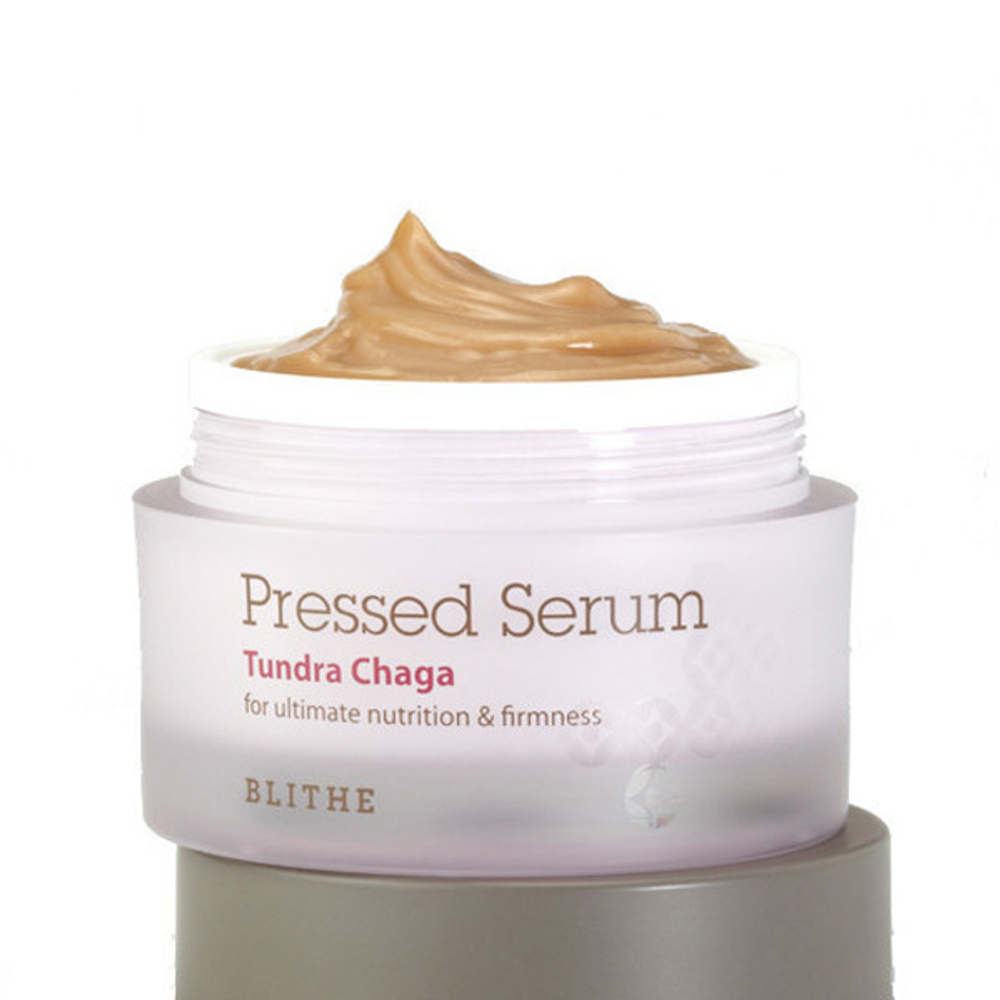Blithe Pressed Serum Tundra Chaga антивозрастная спрессованная крем-сыворотка с чагой