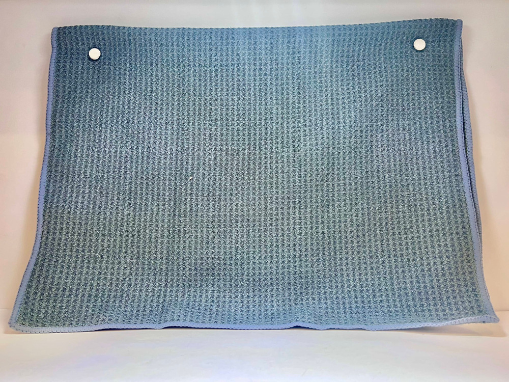 U-02 BI / Полотенце из микрофибры для чистки автомобиля (серый) 60x40 см (1 шт.)