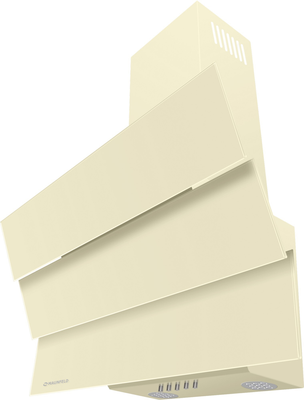 Кухонная вытяжка MAUNFELD Cascada Mini 60 слоновая кость фото 3