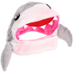 Шапка для собак и кошек «Акула», цвет как на фото, р L