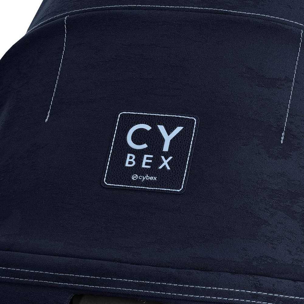 Коляска Cybex Priam IV Fashion Collections Rebellious Luxury Denim Blue 2 в 1 Rosegold