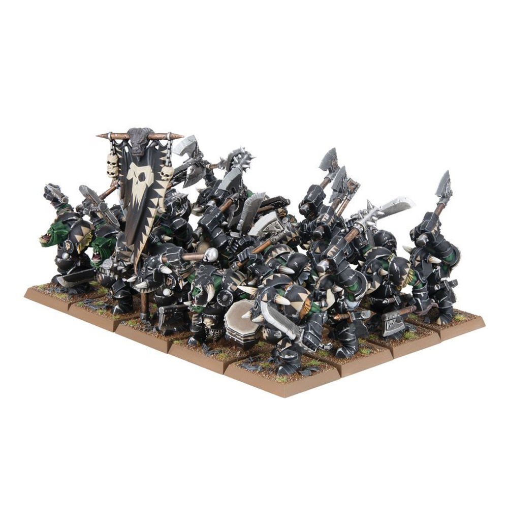 Warhammer The Old World - Orc & Goblin Tribes: Black Orc Mob