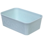 Контейнер для хранения «Пинто ФЛО», цвет аквамарин, 22*15*7,5см