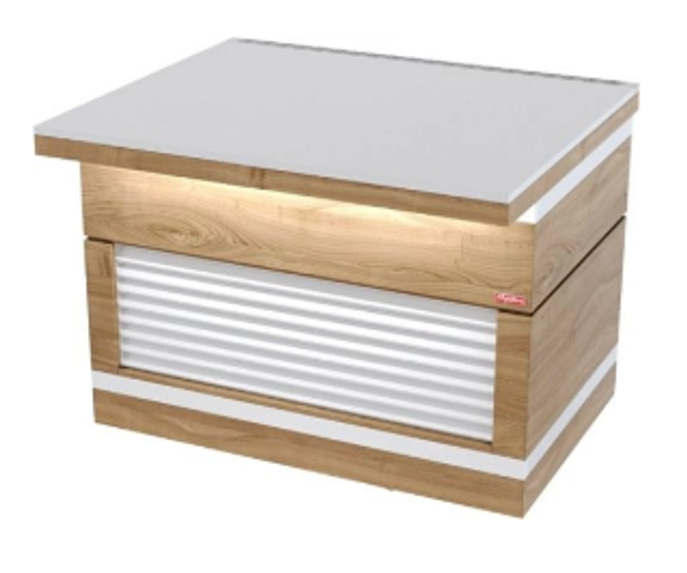 Прилавок нейтральный REFETTORIO Filin RBN22NSI-ЖЖ