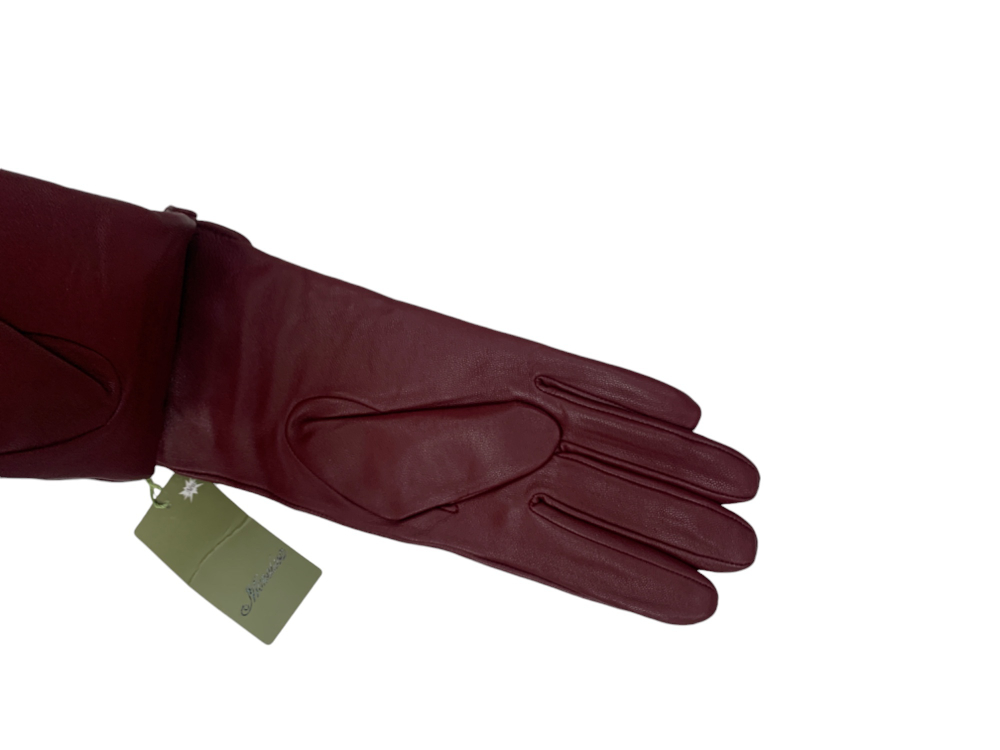 Перчатки. Женские. Материал верха: Кожаные. Кожа козлика. Подклад: Трикотаж-шерсть.В упаковке 5 шт.