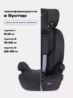 Автокресло RANT basic ZY27F "Apex" isofix группа 1-2-3 (9-36 кг)