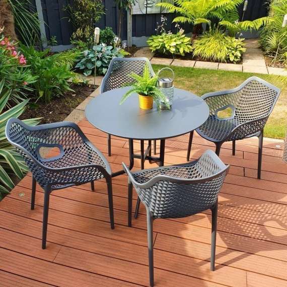 Уличное кресло Air XL серое