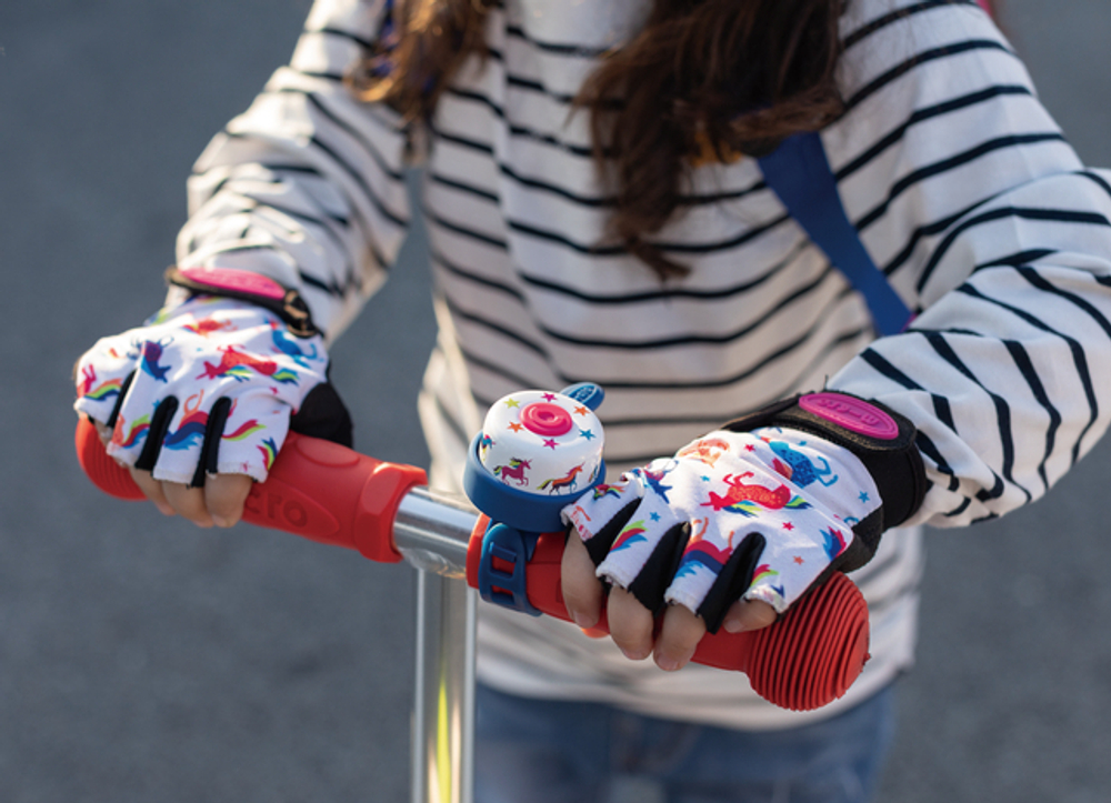 Звоночек на самокат Micro - Единороги BOX