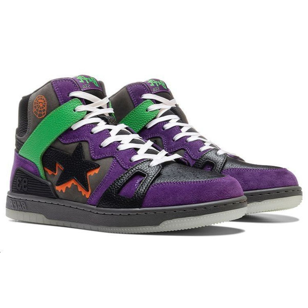 Кроссовки A BATHING APE Bape STA 93 Hi Halloween, 1H70-191-019