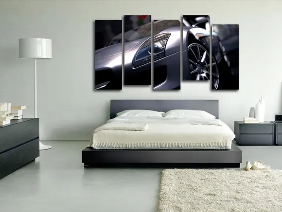 Модульная картина "Mercedes"