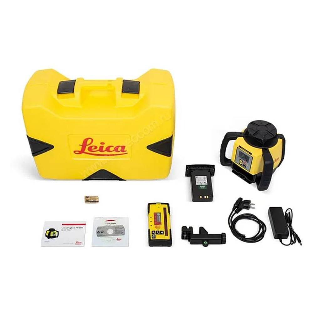 Комплект лазерного нивелира Leica Rugby 680