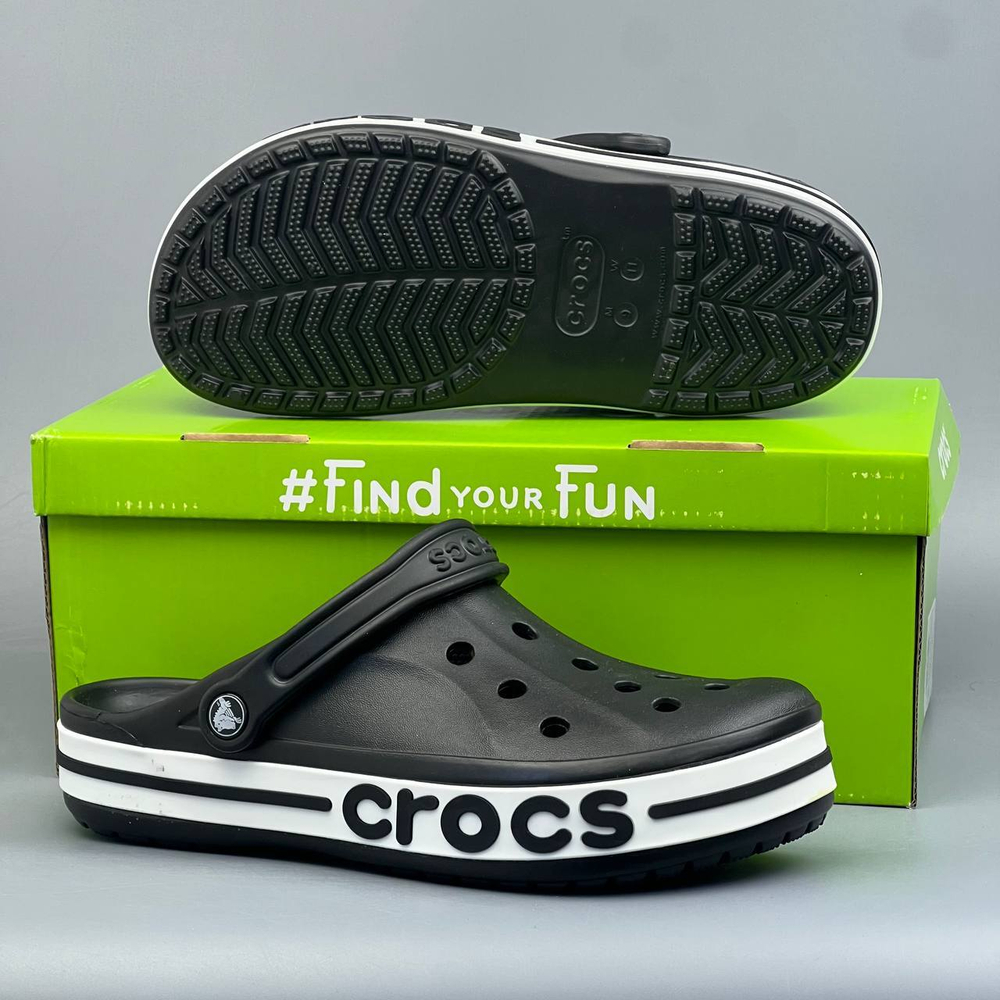 Тапочки Crocs #124 (черн.)