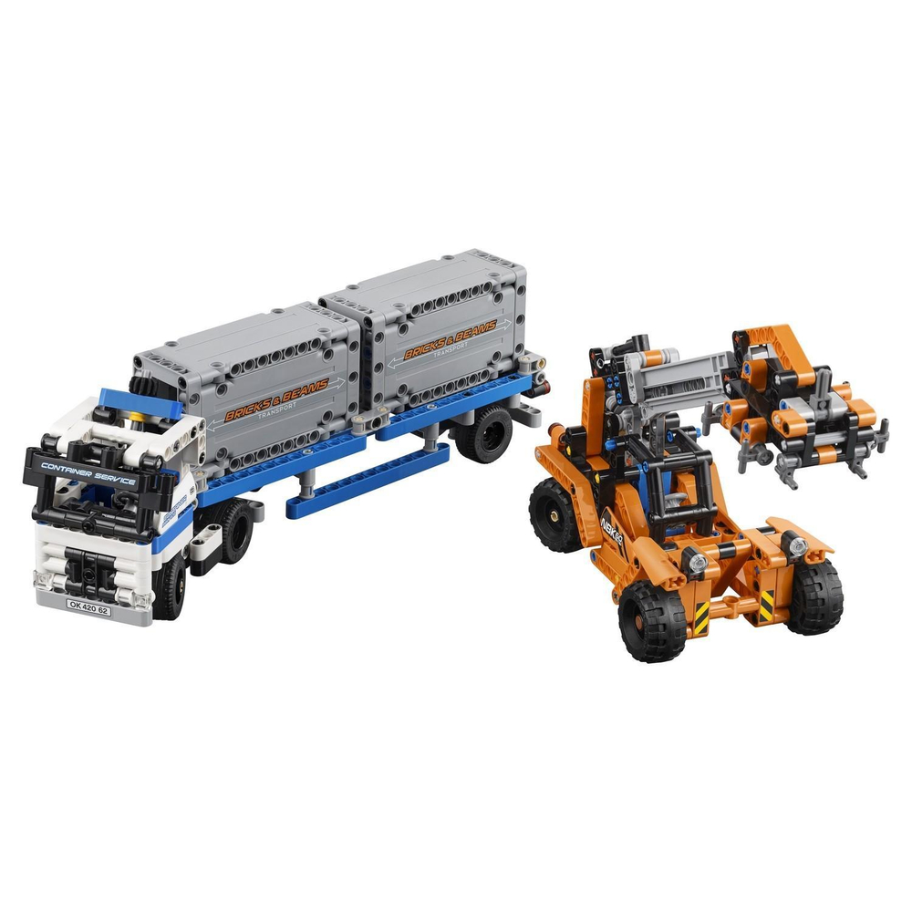 LEGO Technic: Контейнерный терминал 42062 — Container Yard — Лего Техник