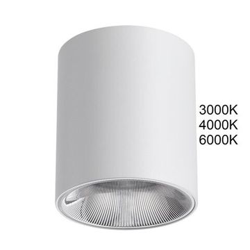 7139/12CL HIGHTECH ODL26 325 светильник белый/металл IP20 LED 12W 840Лм 3000K/4000K/6000K 36° 220-240V BRIM