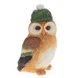 GAEM Фигурка декоративная "Сова", L10 W9 H17 см, 2в.