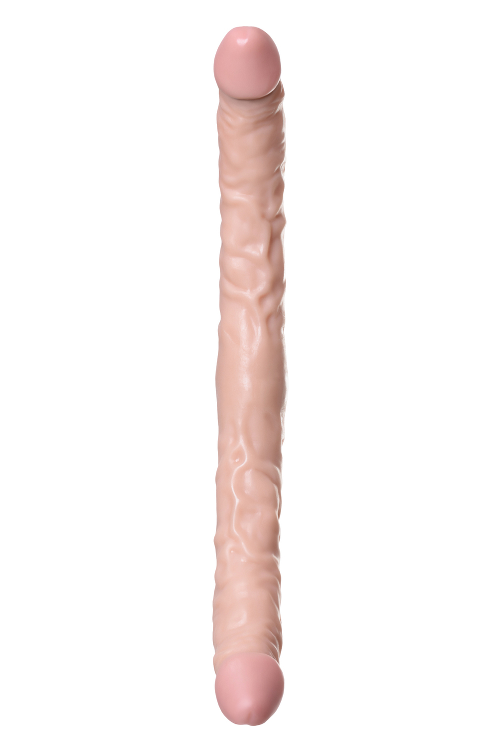 Двусторонний фаллоимитатор TOYFA RealStick Nude реалистичный, PVC, телесный, 42,5 см