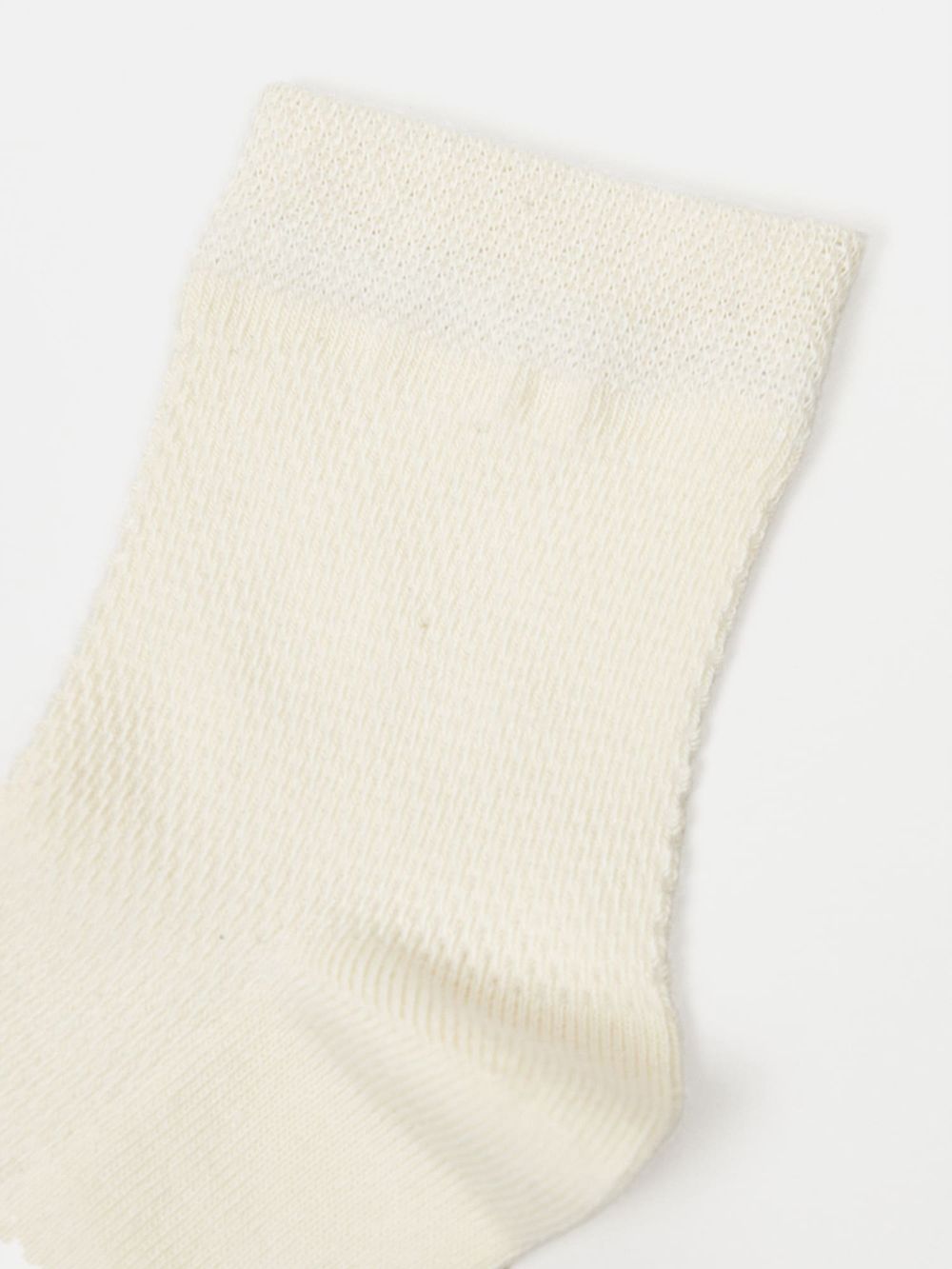 Комплект летних носков с перфорацией "Персик/Молоко" 2 шт