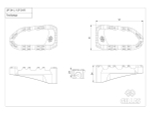 RGK-111-UF34-SET-B GILLES DRIVER FOOTPEGS PRO-X ENDURO (MTS V4)